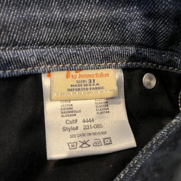 Citizens of Humanity Kelly Bootcut Jeans Embroidered Pockets Dark Wash Size 31 - Picture 13 of 16